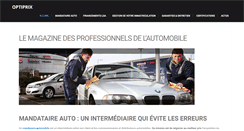 Desktop Screenshot of optiprix.fr