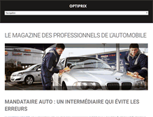 Tablet Screenshot of optiprix.fr